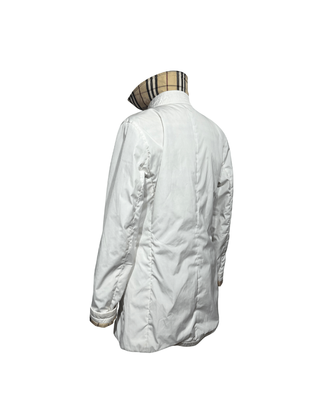 GIACCA IMPERMEABILE BURBERRY BIANCA