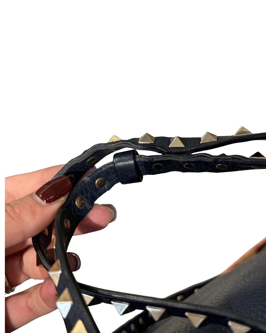 VALENTINO ROCKSTUD BLU NAVY