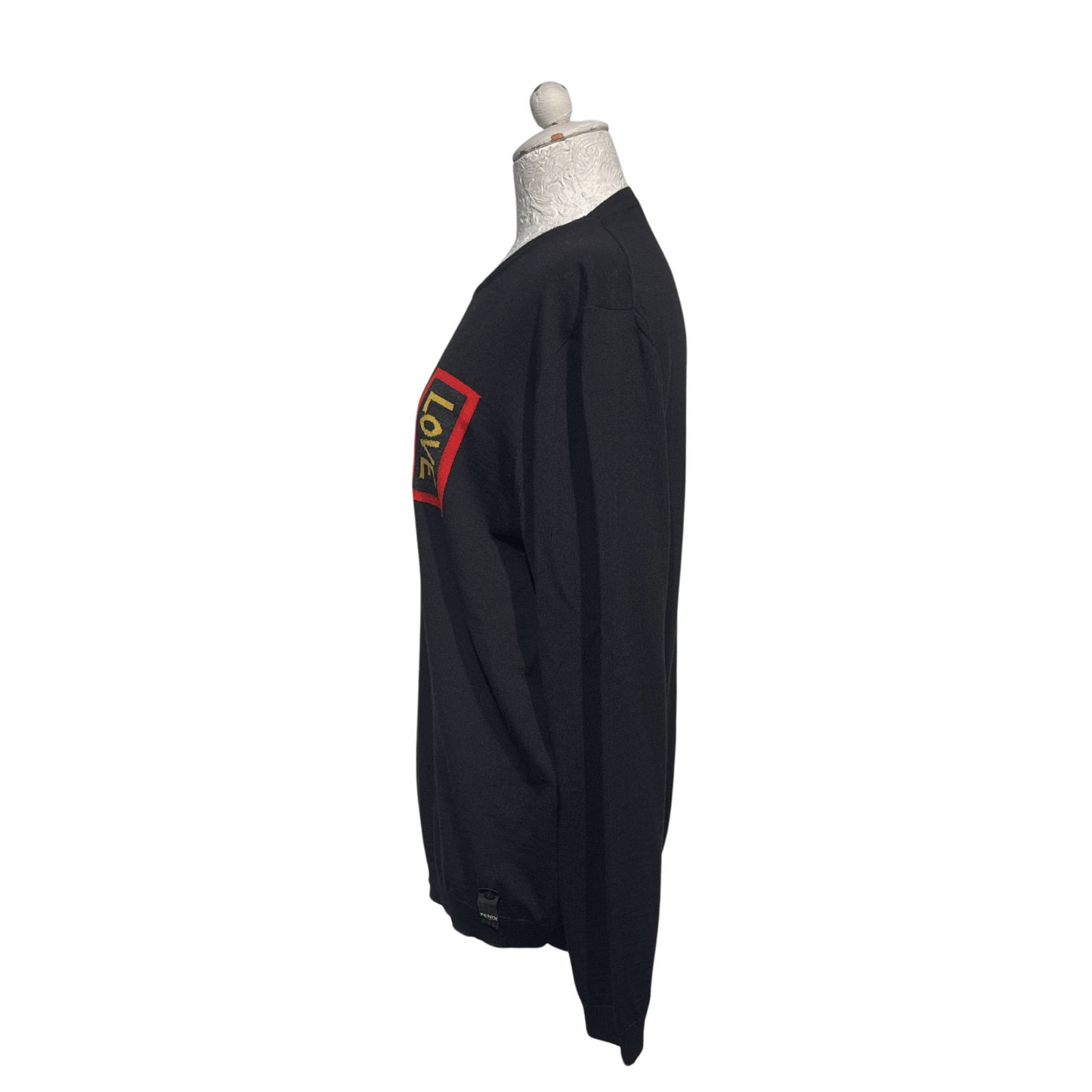 MAGLIONE UOMO FENDI NERO