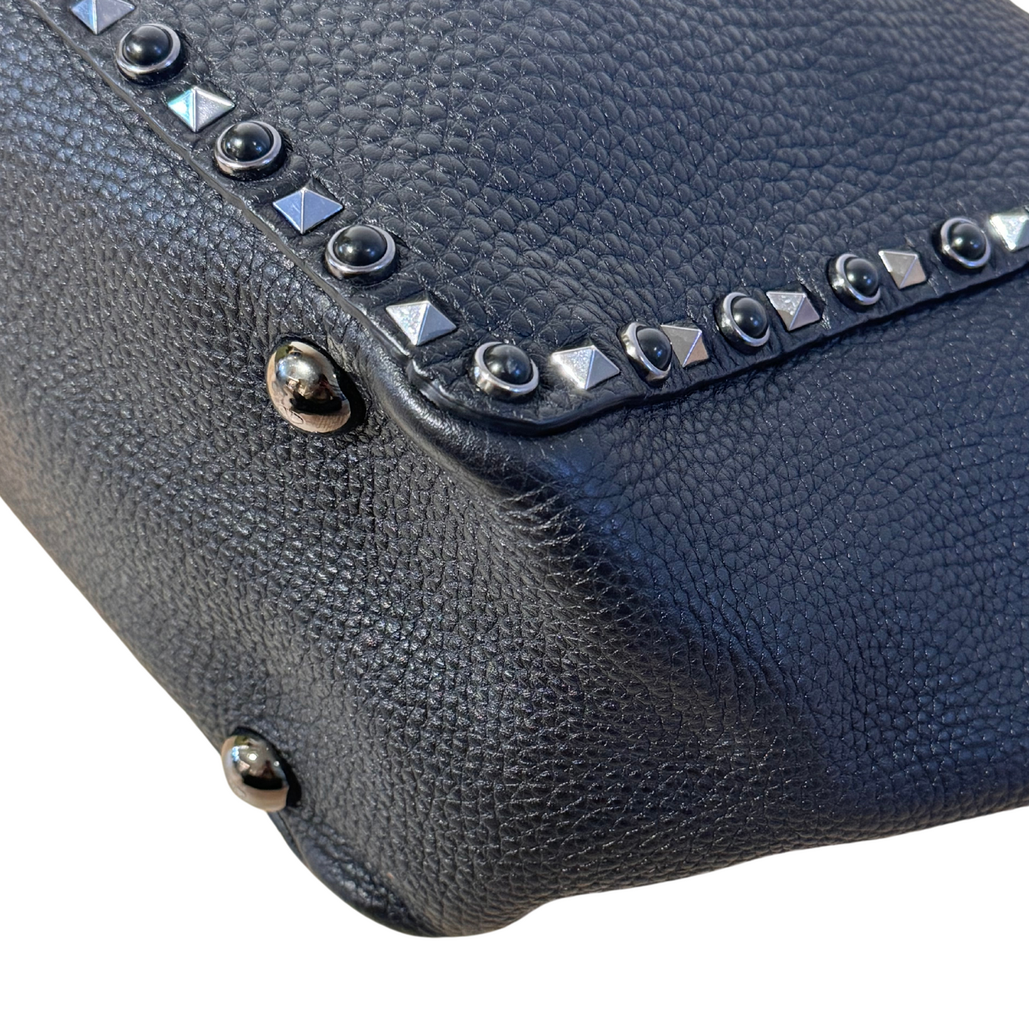 VALENTINO ROCKSTUD NERA PELLE
