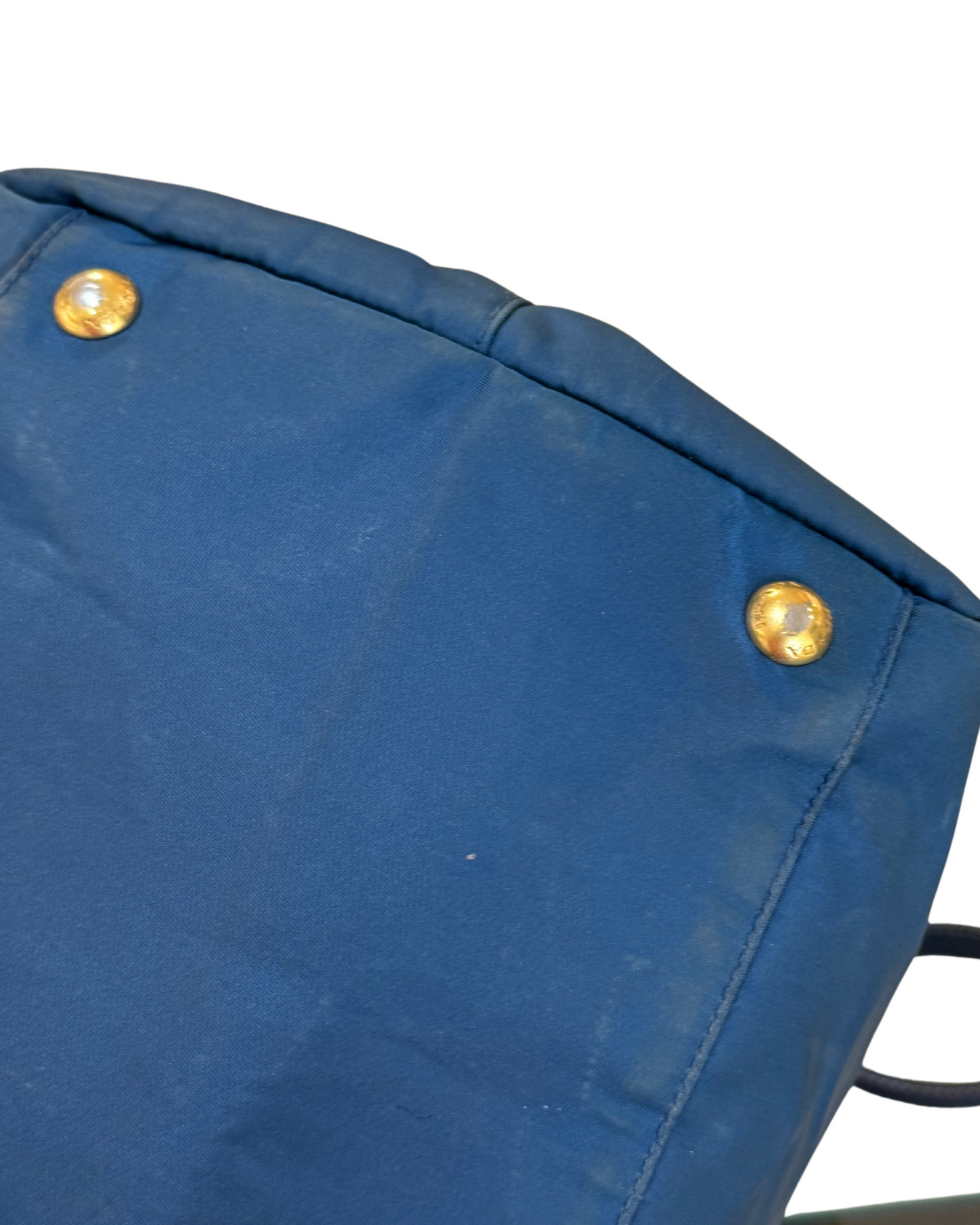 BORSA TESSUTO TECNICO PRADA BLU