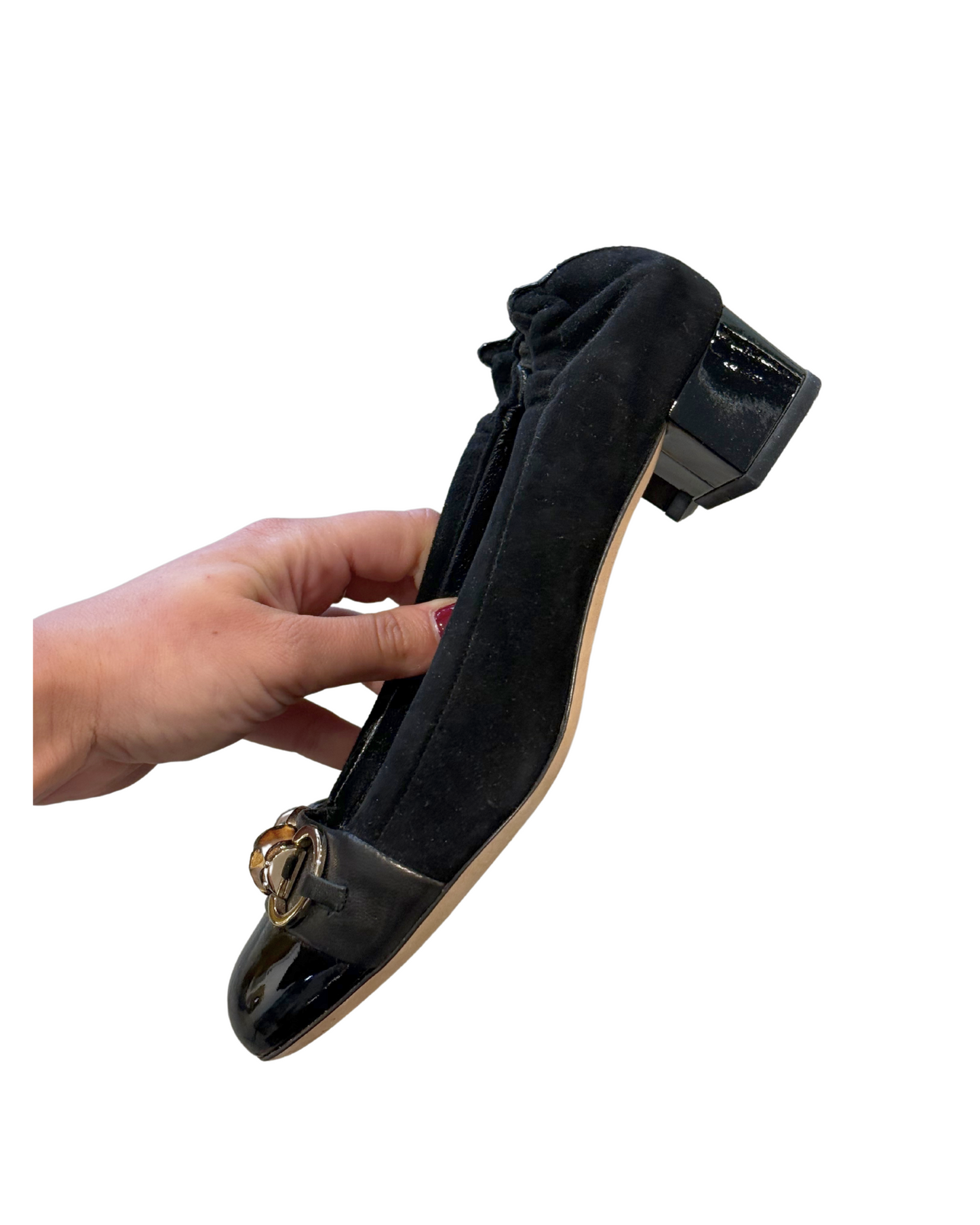 BALLERINE GUCCI SUEDE