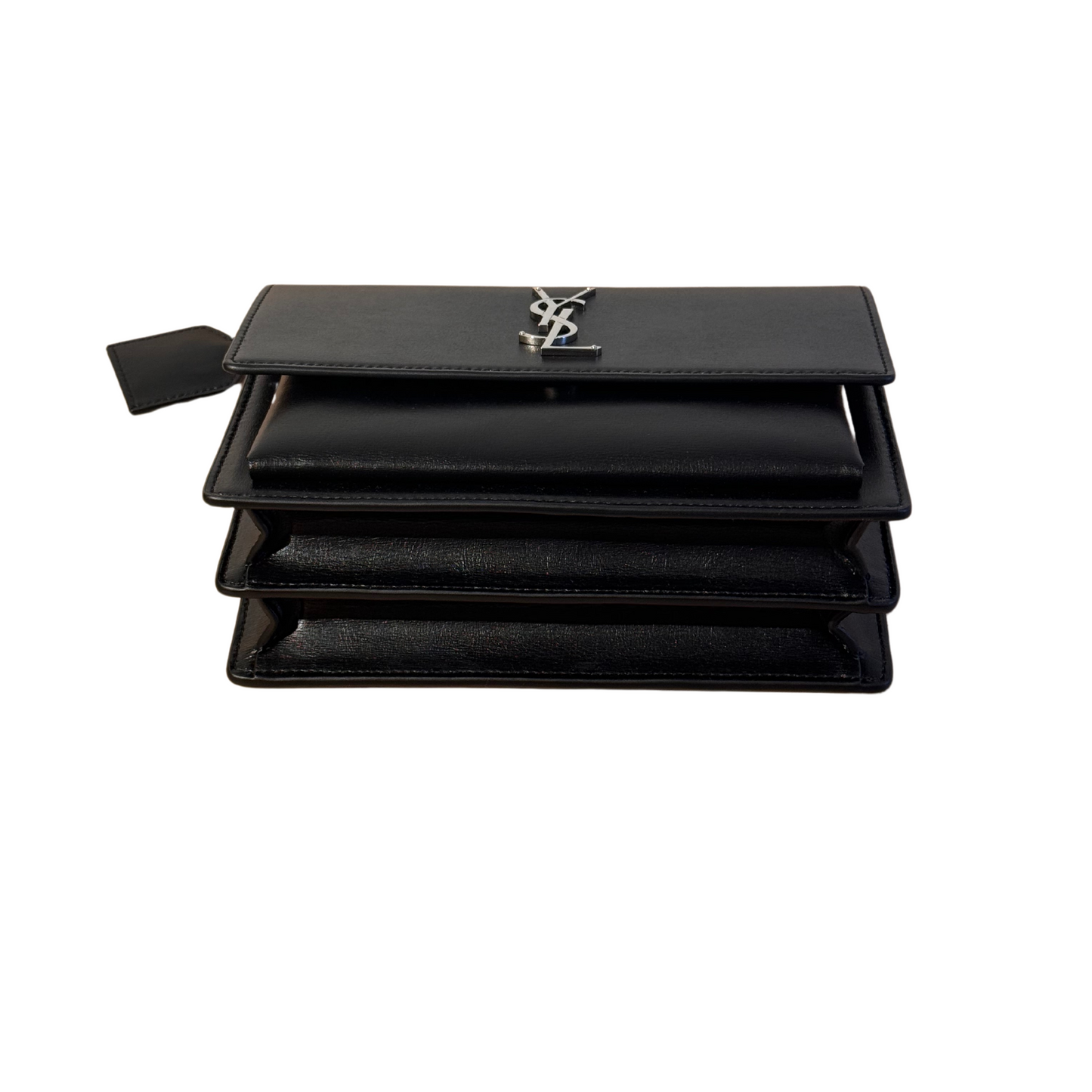 SUNSET YSL NERA HARDWARE ARGENTO