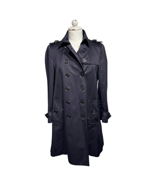 TRENCH BLU SCURO BURBERRY
