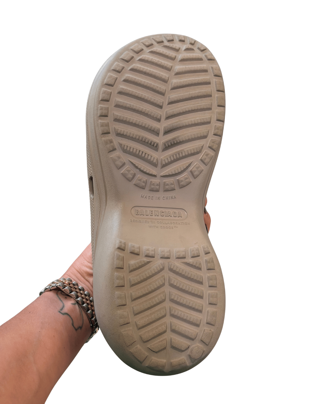 CIABATTE BALENCIAGA X CROCS PLATFORM CLOG Nr 38