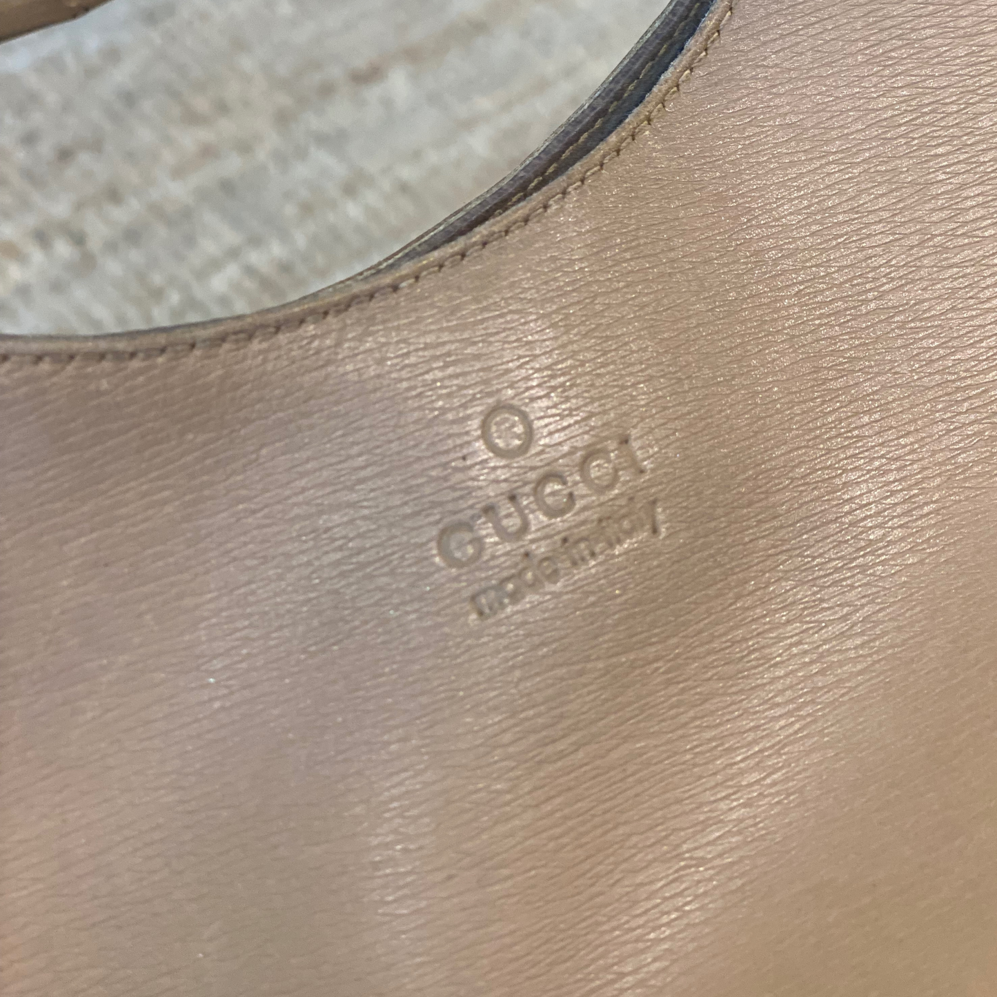 BORSA GUCCI BAMBOO BEIGE