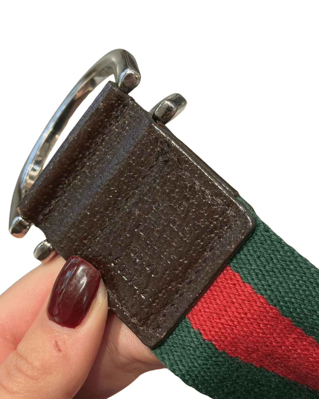 CINTURA GUCCI FASCIA WEB