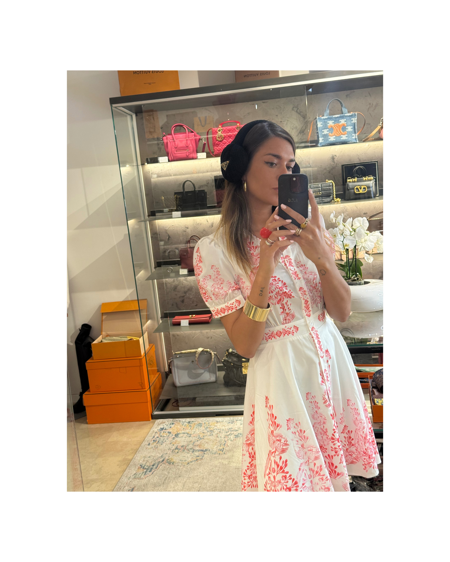 PARAORECCHIE PRADA IN LANA