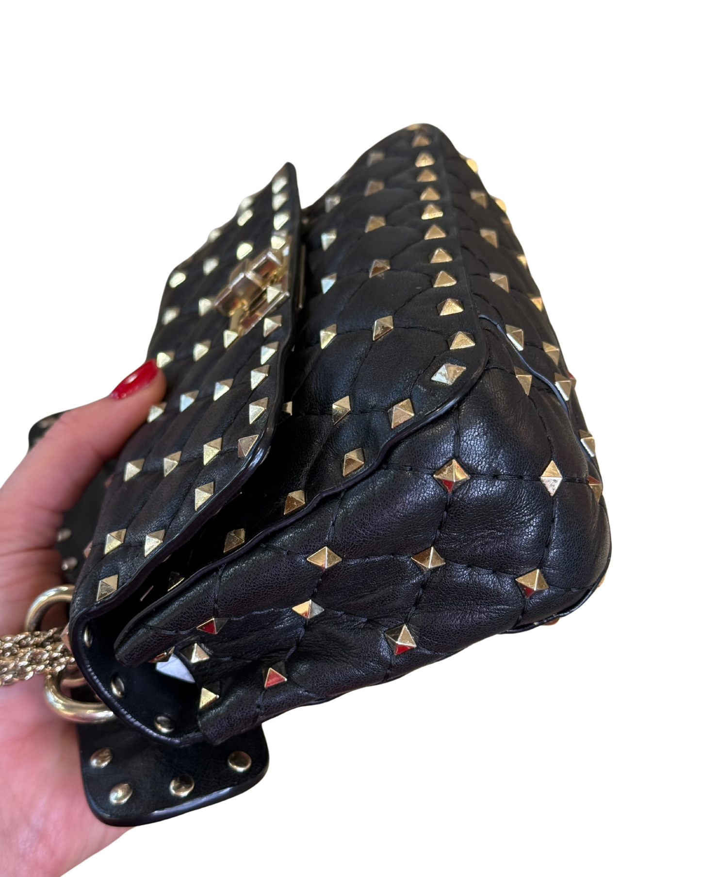 SPIKE SMALL NERA VALENTINO