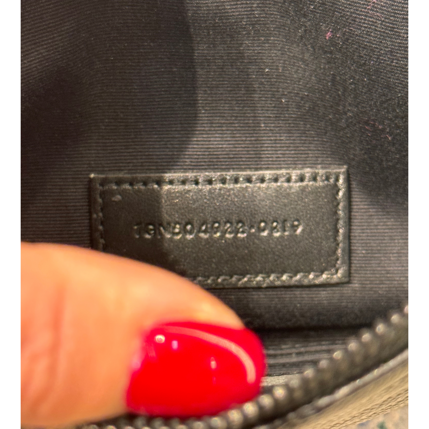 PICCOLA POCHETTE YSL NERA