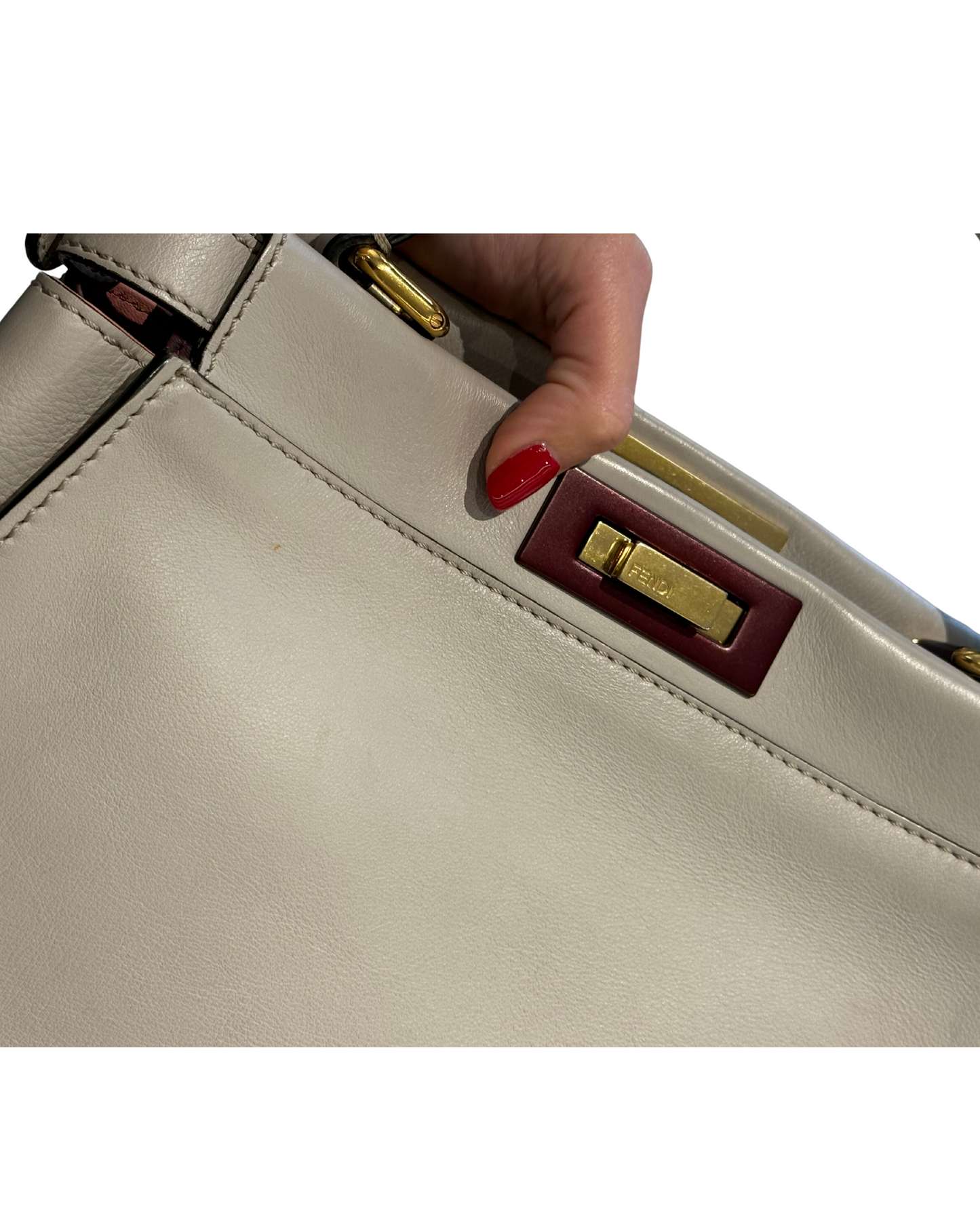 FENDI PEEKABOO COLOR GHIACCIO/AVORIO