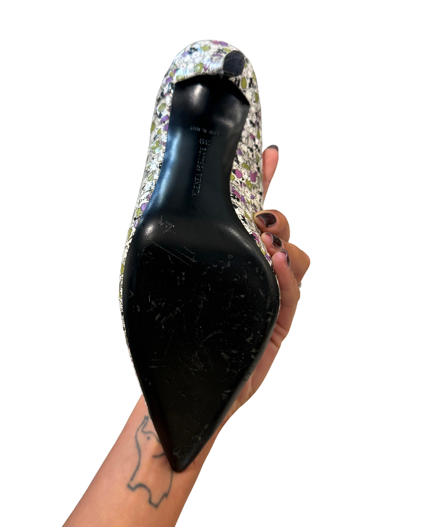 DECOLLETE BOTTEGA VENETA FANTASIA FLOREALE Nr 39