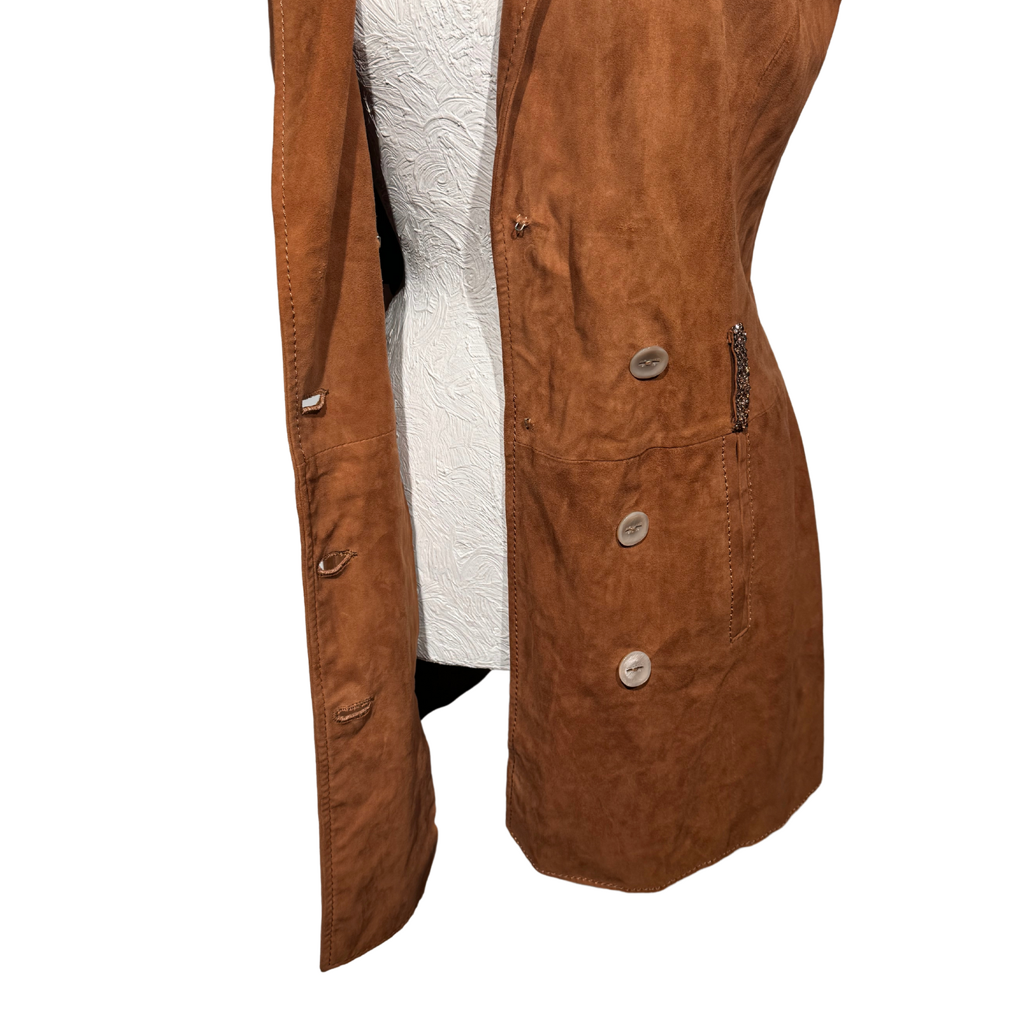 ABITO IN PELLE SCAMOSCIATA