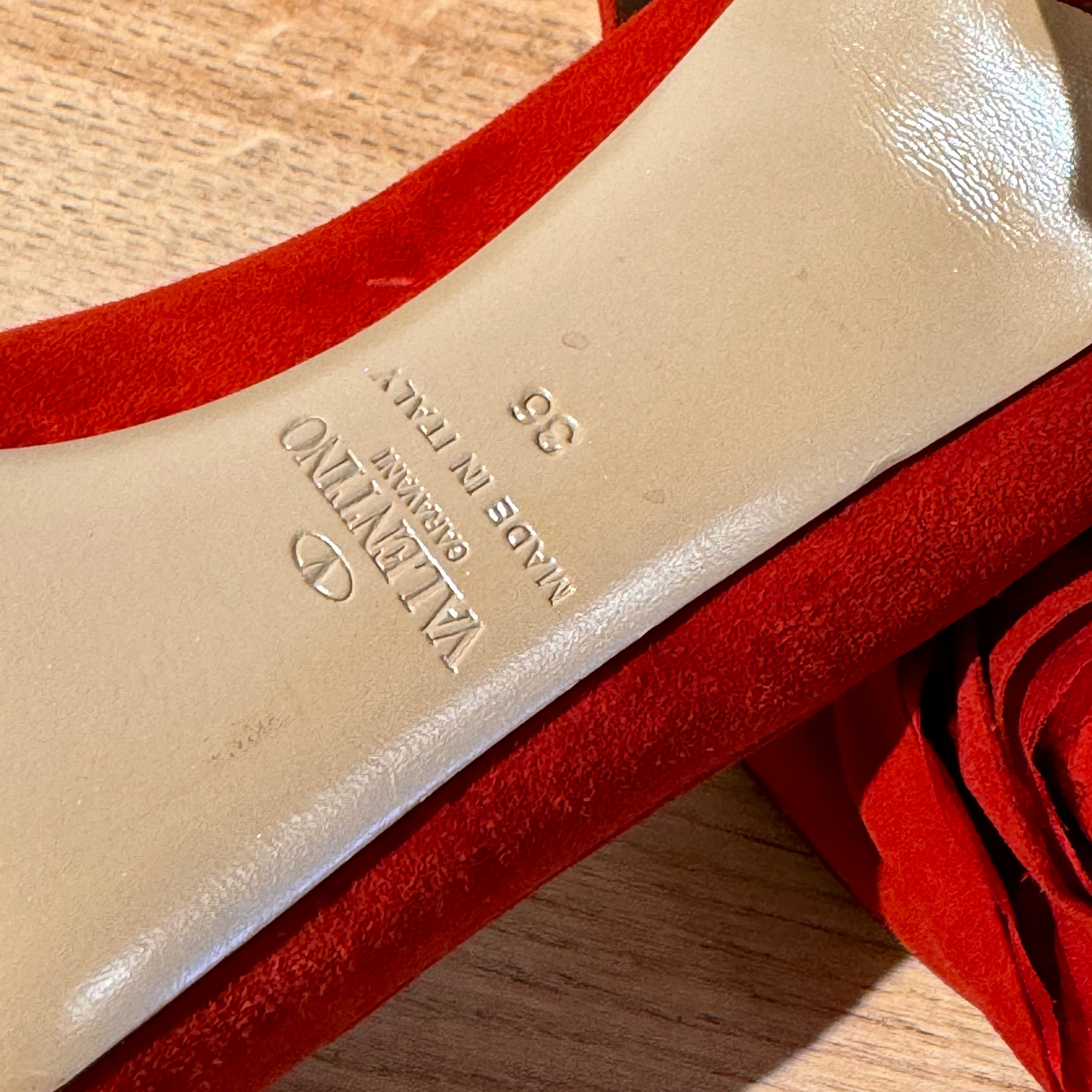 DECOLLETE VALENTINO ROSSE nr36