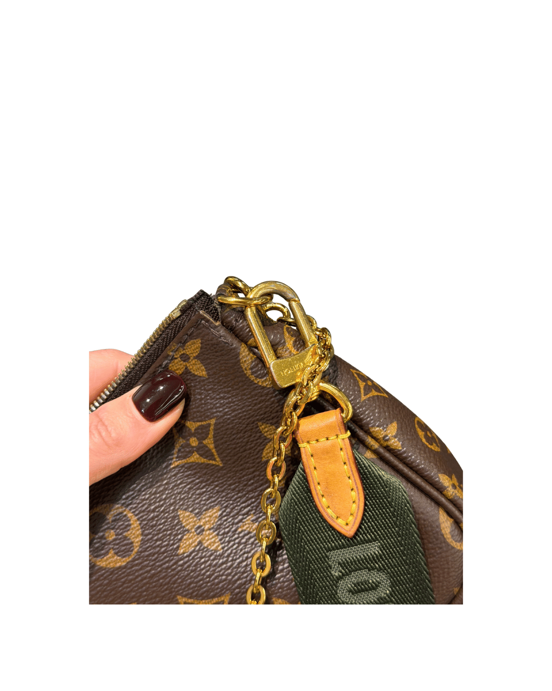 MULTIPOCHETTE LOUIS VUITTON TRACOLLA VERDE
