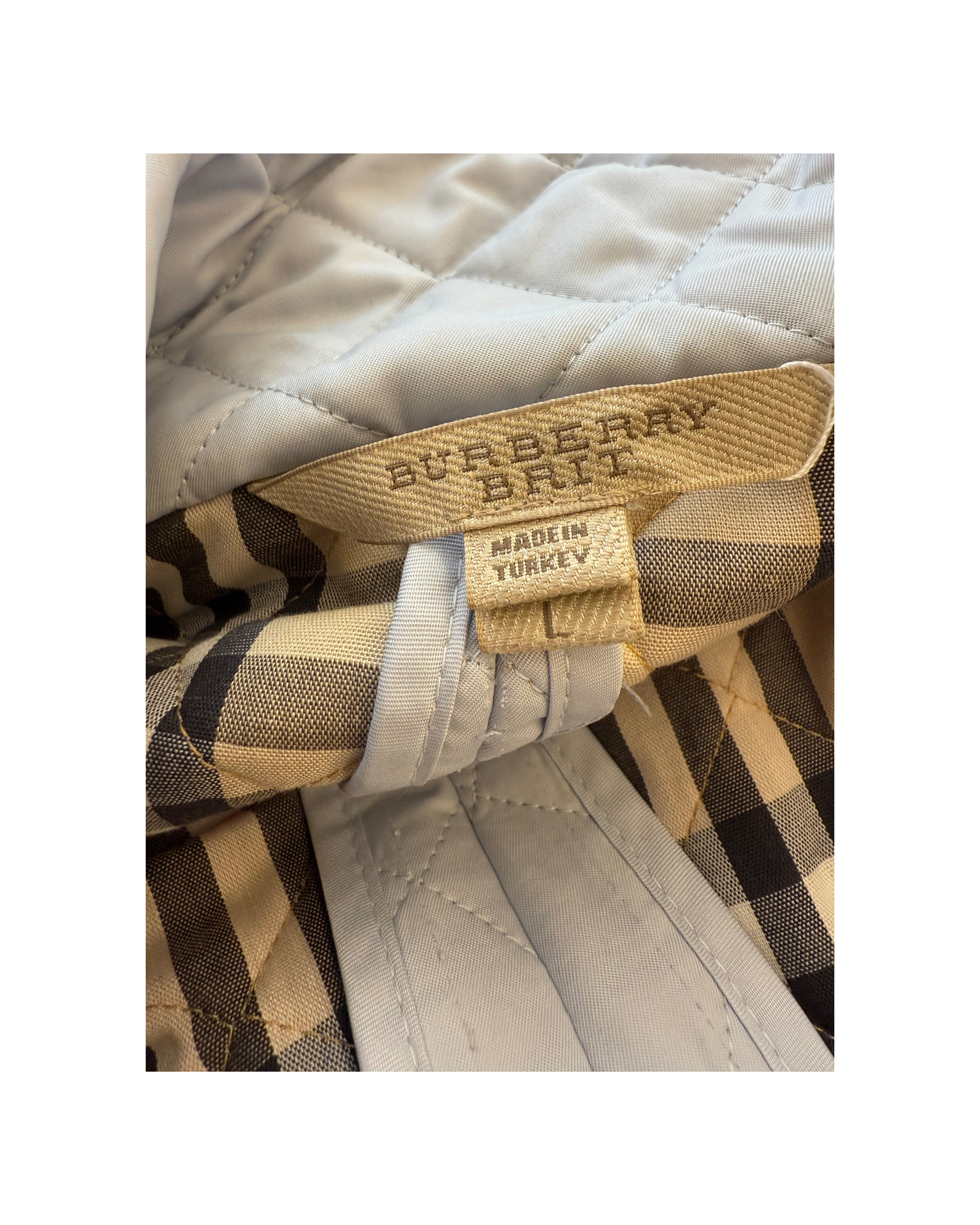 GIACCA TRAPUNTATA AZZURRO POLVERE