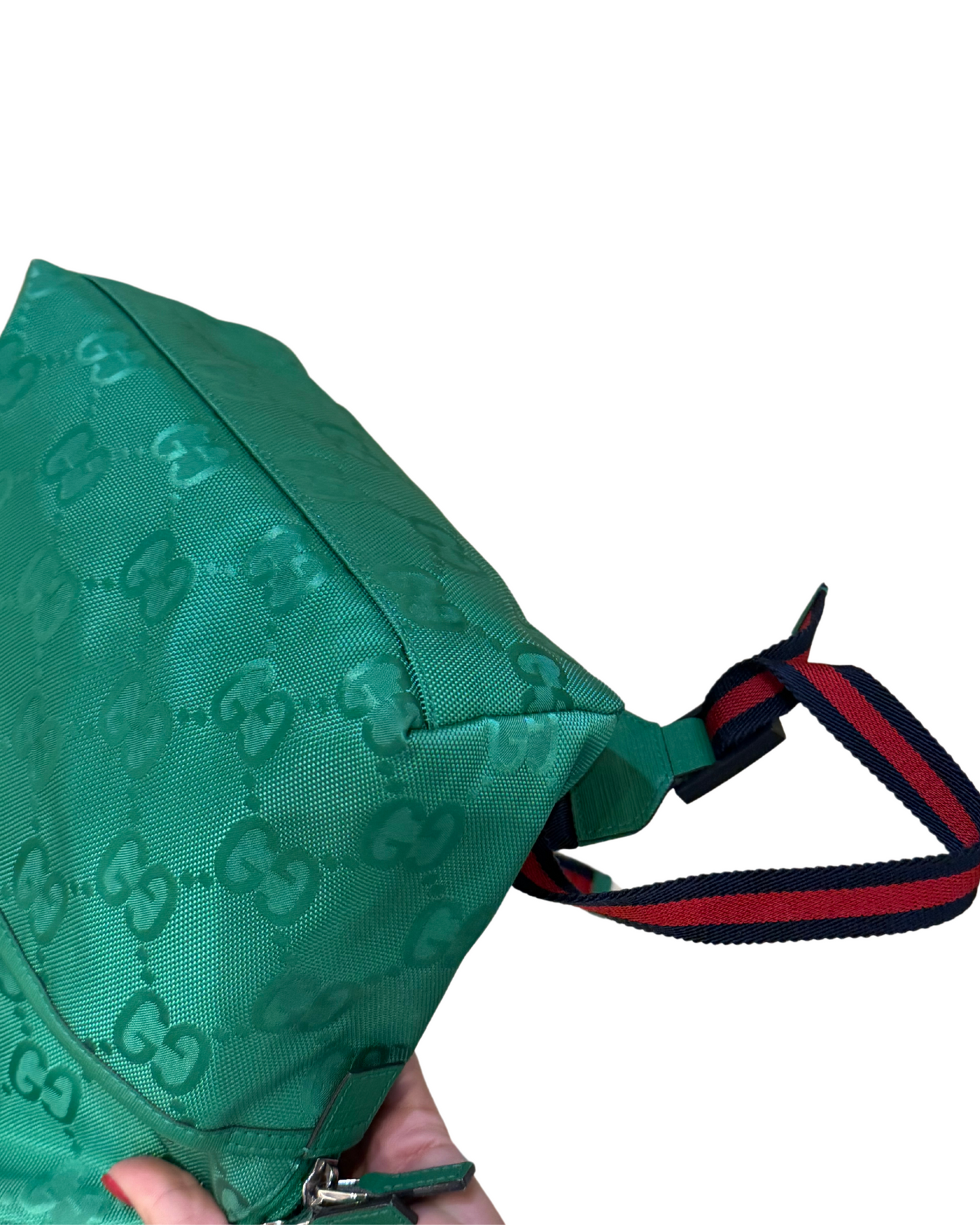 ZAINO GUCCI IN TELA VERDE