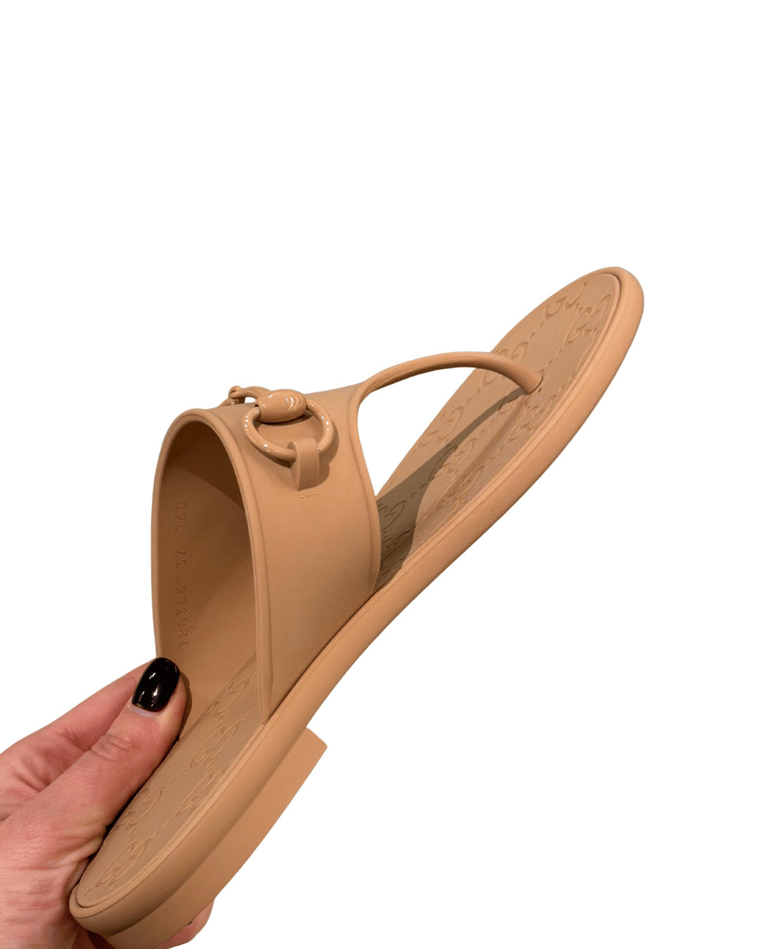 SANDALI INFRADITO MINORCA IN GOMMA GUCCI Nr 37