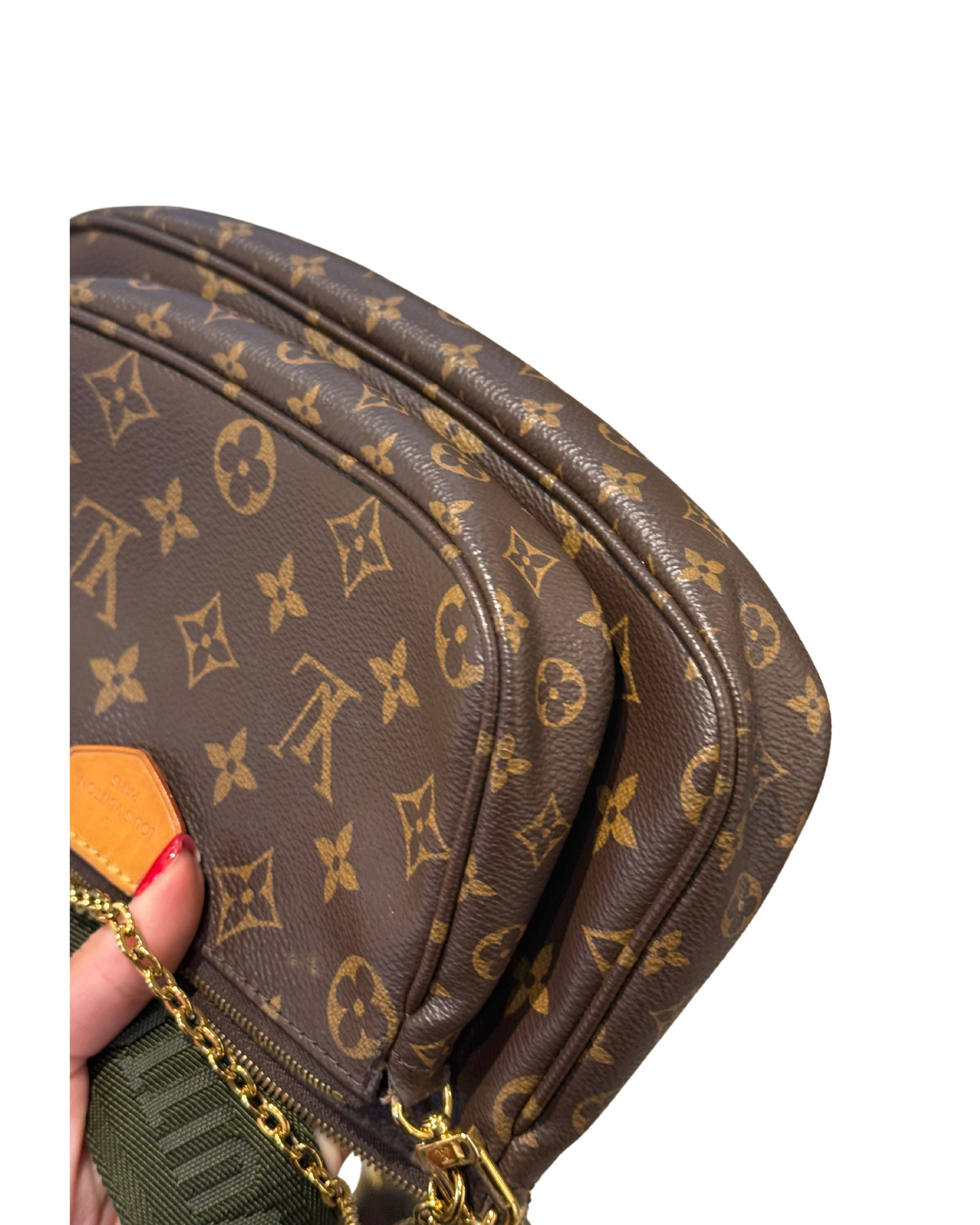MULTIPOCHETTE LOUIS VUITTON TRACOLLA VERDE