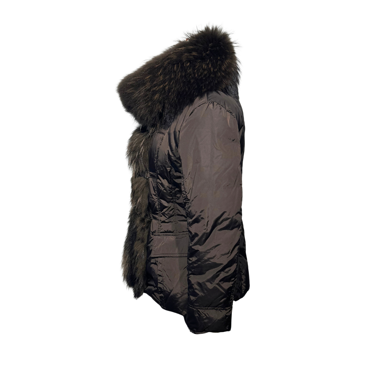 PIUMINO MONCLER CON PELO DI VOLPE