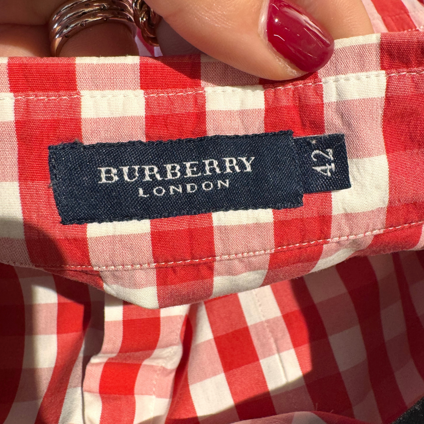 CAMICIA MANICA CORTA BURBERRY QUADRETTI