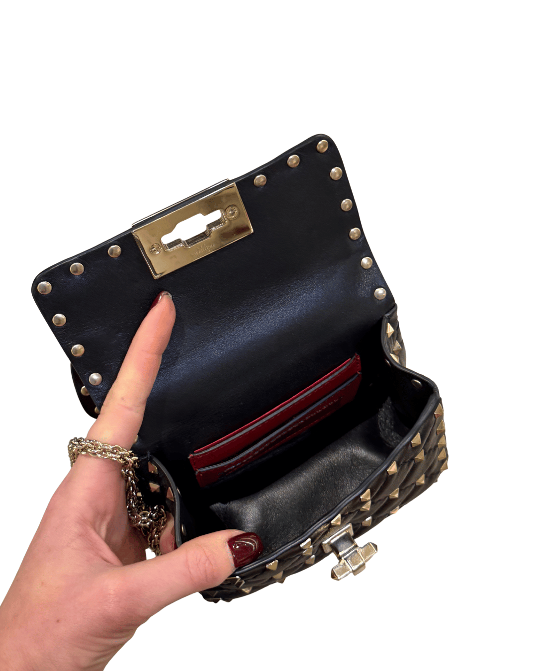 MINI SPIKE VALENTINO NERA