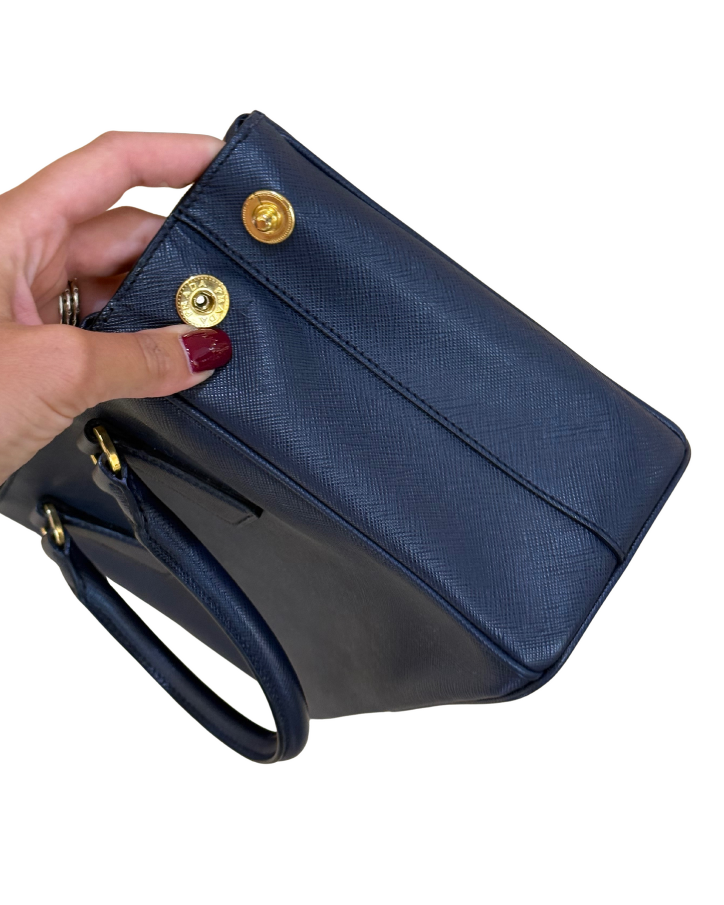 GALLERIA SMALL PRADA BLU NAVY