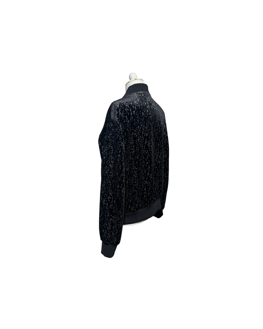 FELPA DSQUARED2 VELLUTO E BRILLANTINI