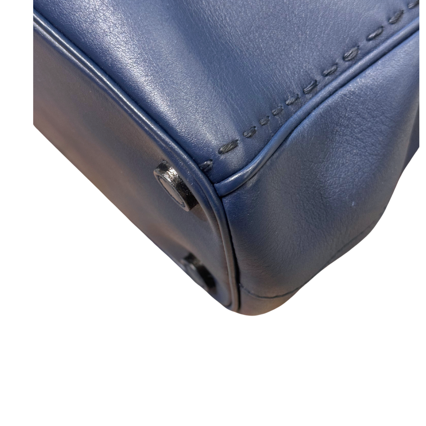 BORSA DI PRADA PELLE LISCIA BLU