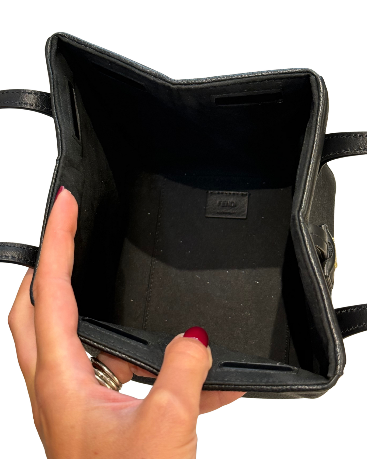 MINI FENDI ORIGAMI NERA