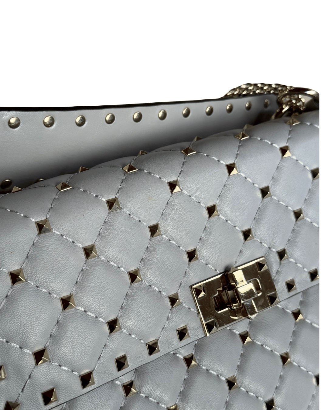 VALENTINO SPIKE MEDIA AZZURRA/GRIGIA