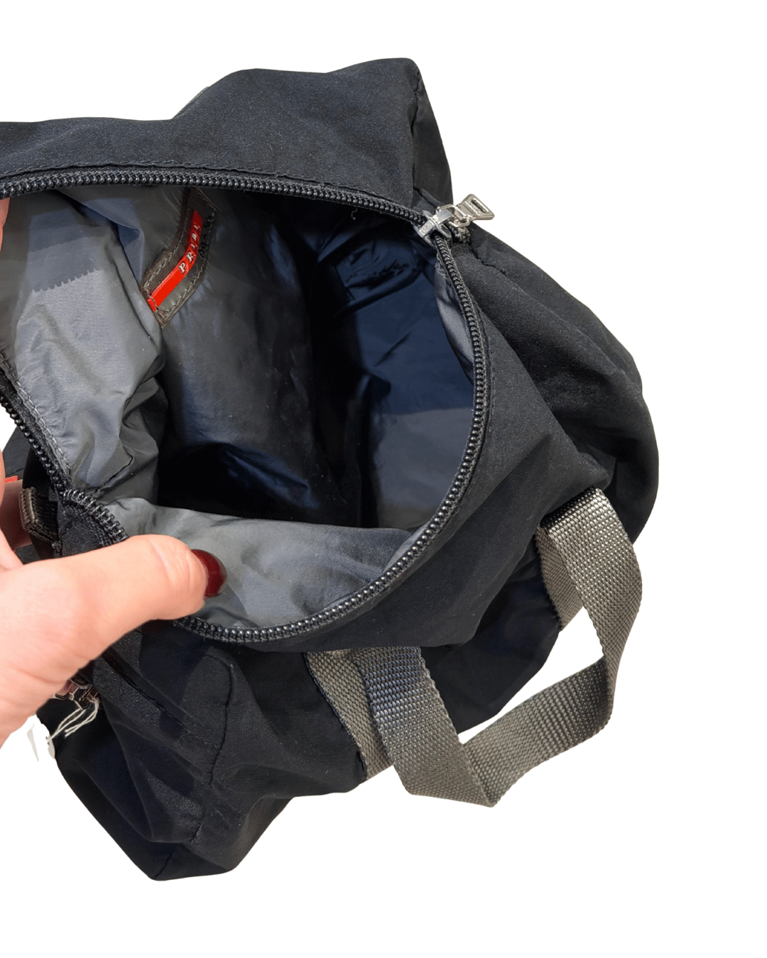 BEAUTY PRADA TESSUTO BLU