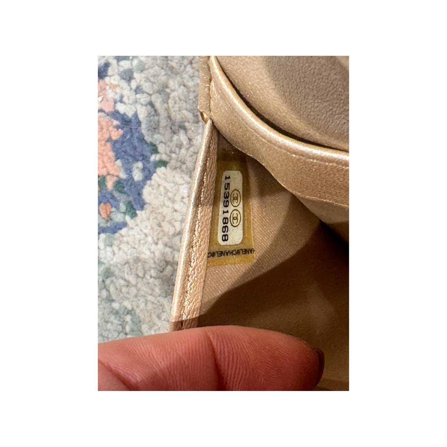 PORTAFOGLIO CHANEL TURCHESE