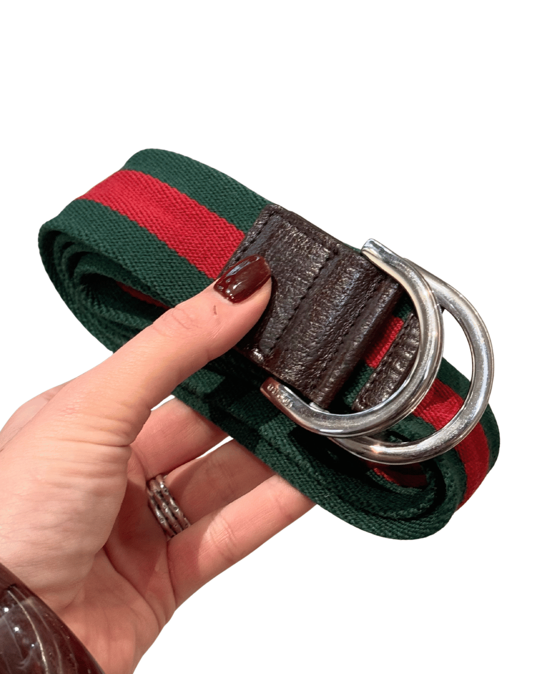 CINTURA GUCCI FASCIA WEB