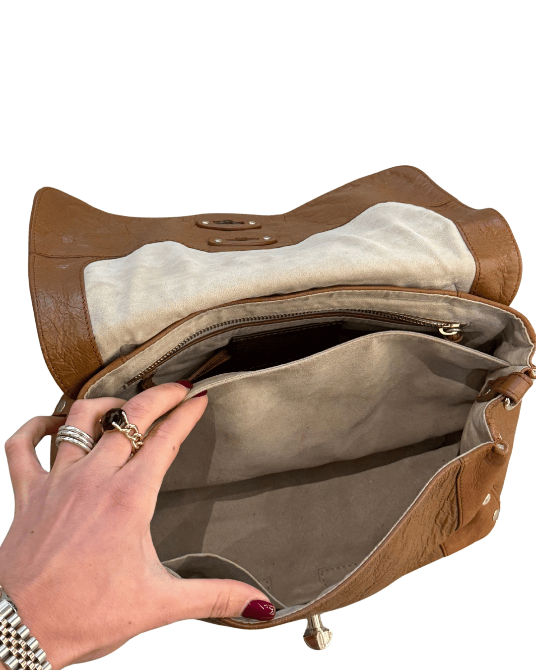 POSTINA ZANELLATO SMALL COLOR CUOIO