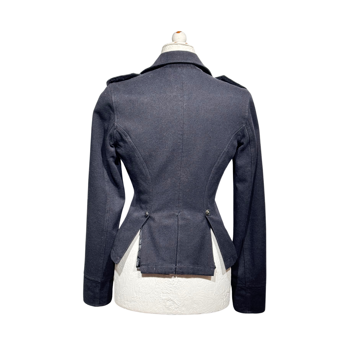 GIACCA DENIM POLO NERA