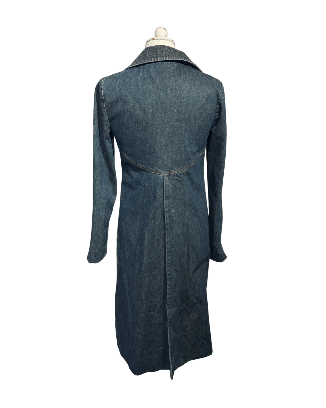 GIACCA LUNGA DENIM RED VALENTINO Tg 42