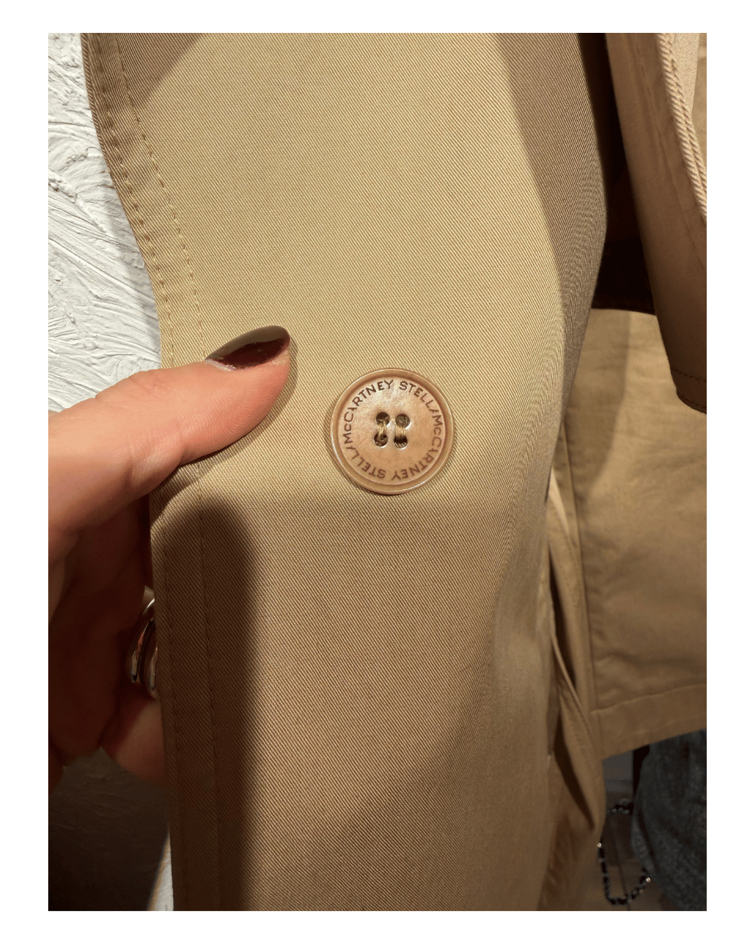IMPERMEABILE STELLA MCCARTNEY BEIGE
