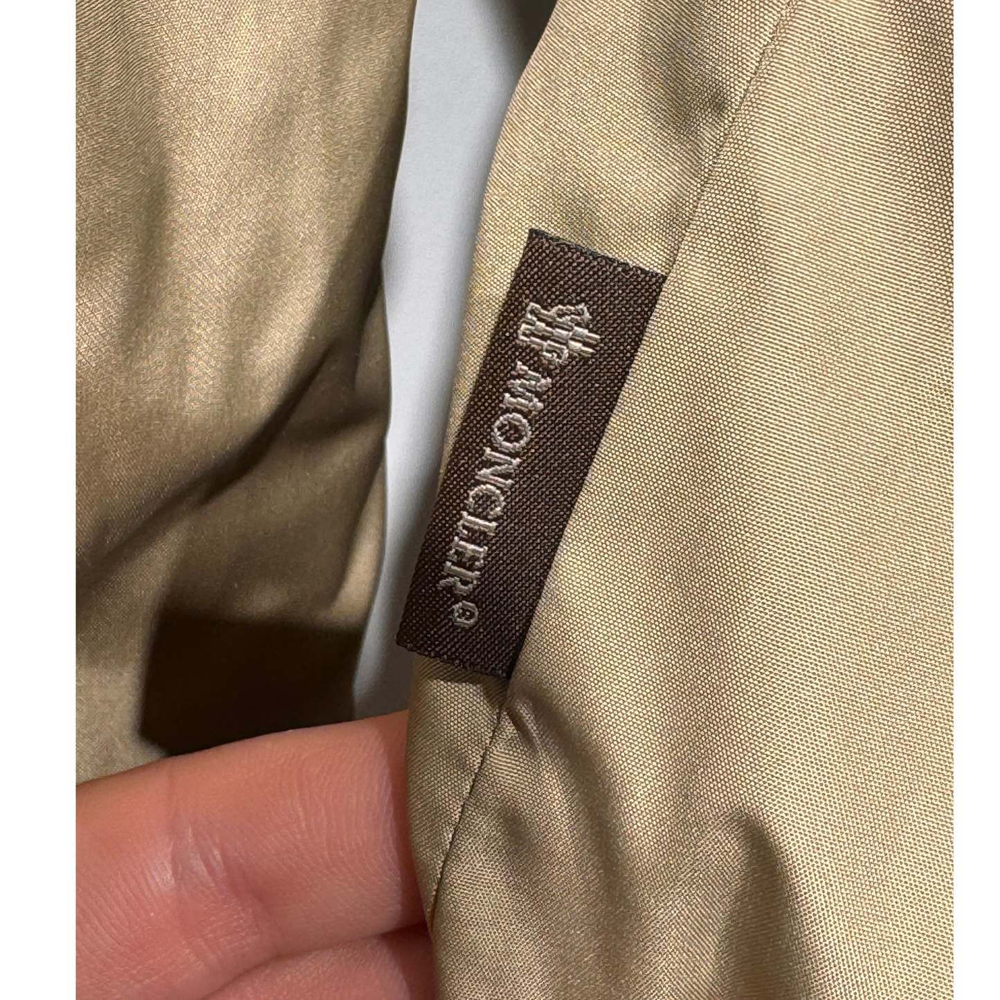 GIACCA MONCLER IMPERMEABILE