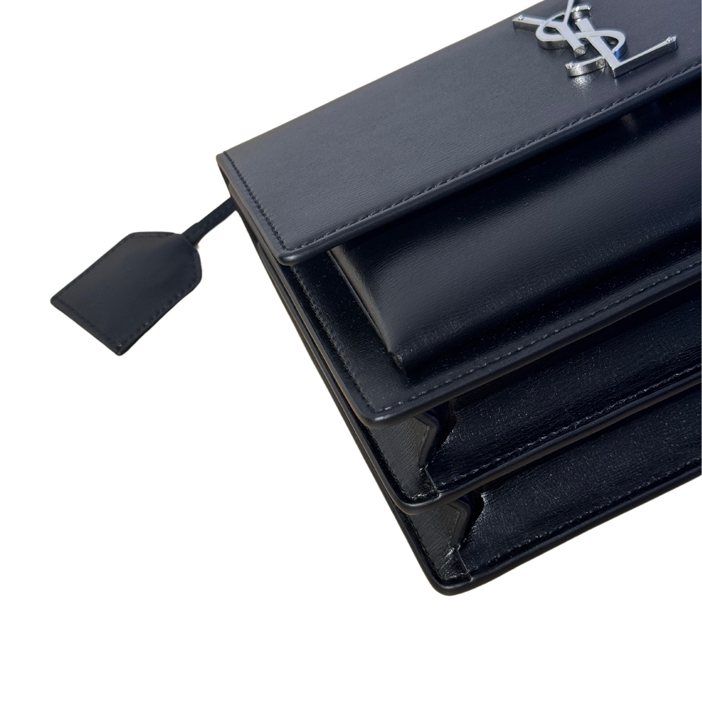 SUNSET YSL NERA HARDWARE ARGENTO