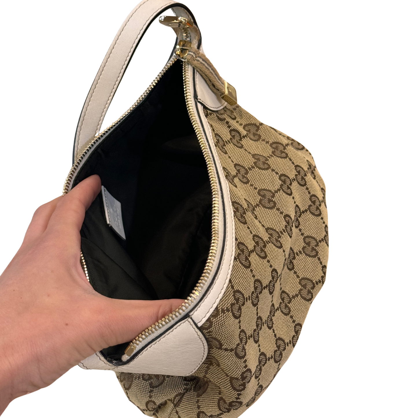 MINI BAGUETTE GUCCI RIFINITURE AVORIO