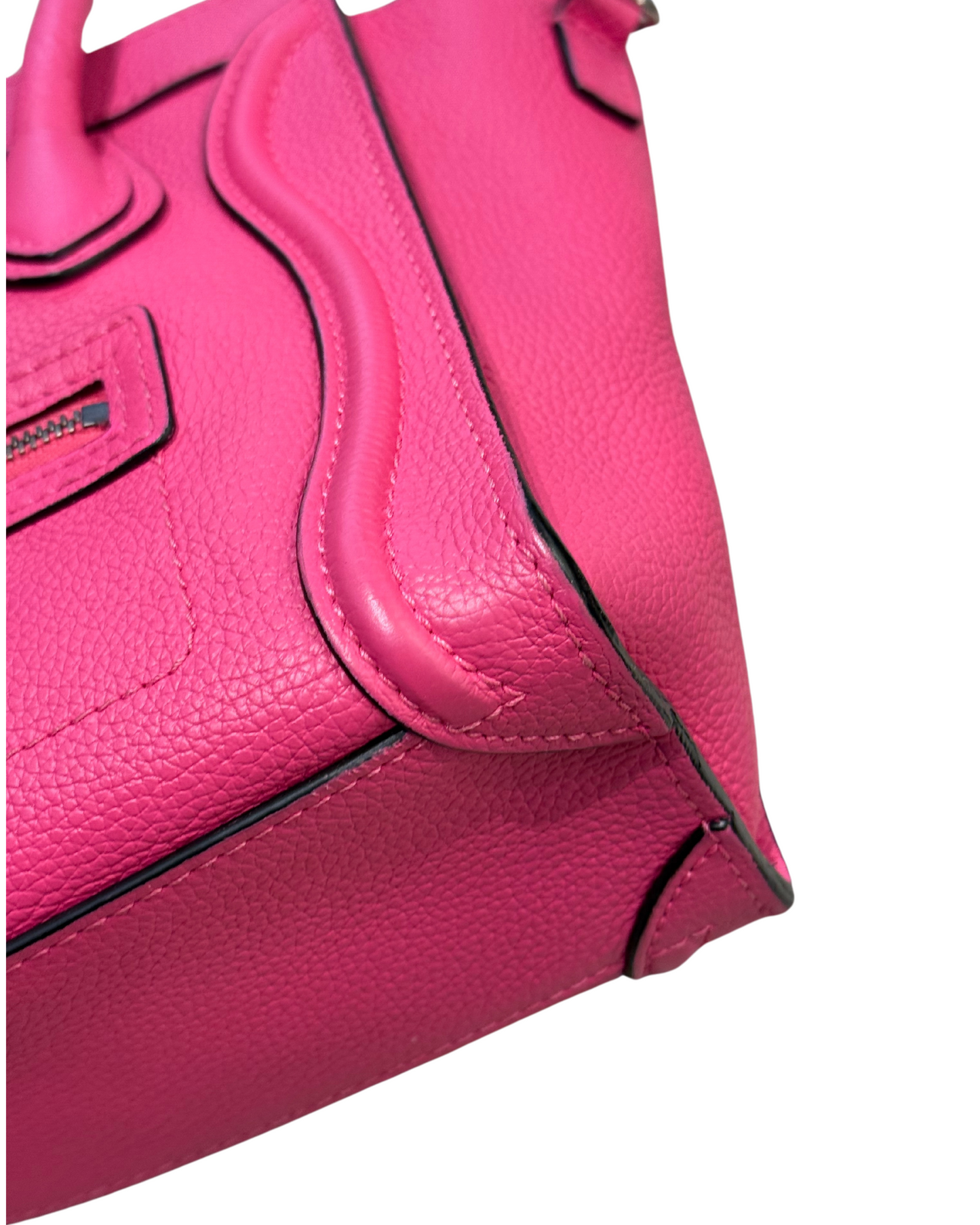 CELINE LUGGAGE FUCSIA