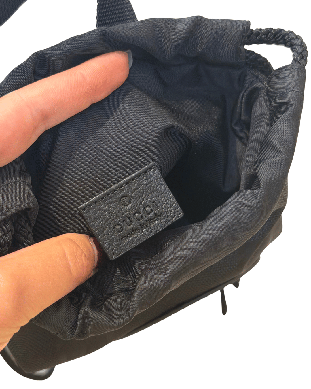 MINI ZAINO GUCCI OFF THE GRID NERO