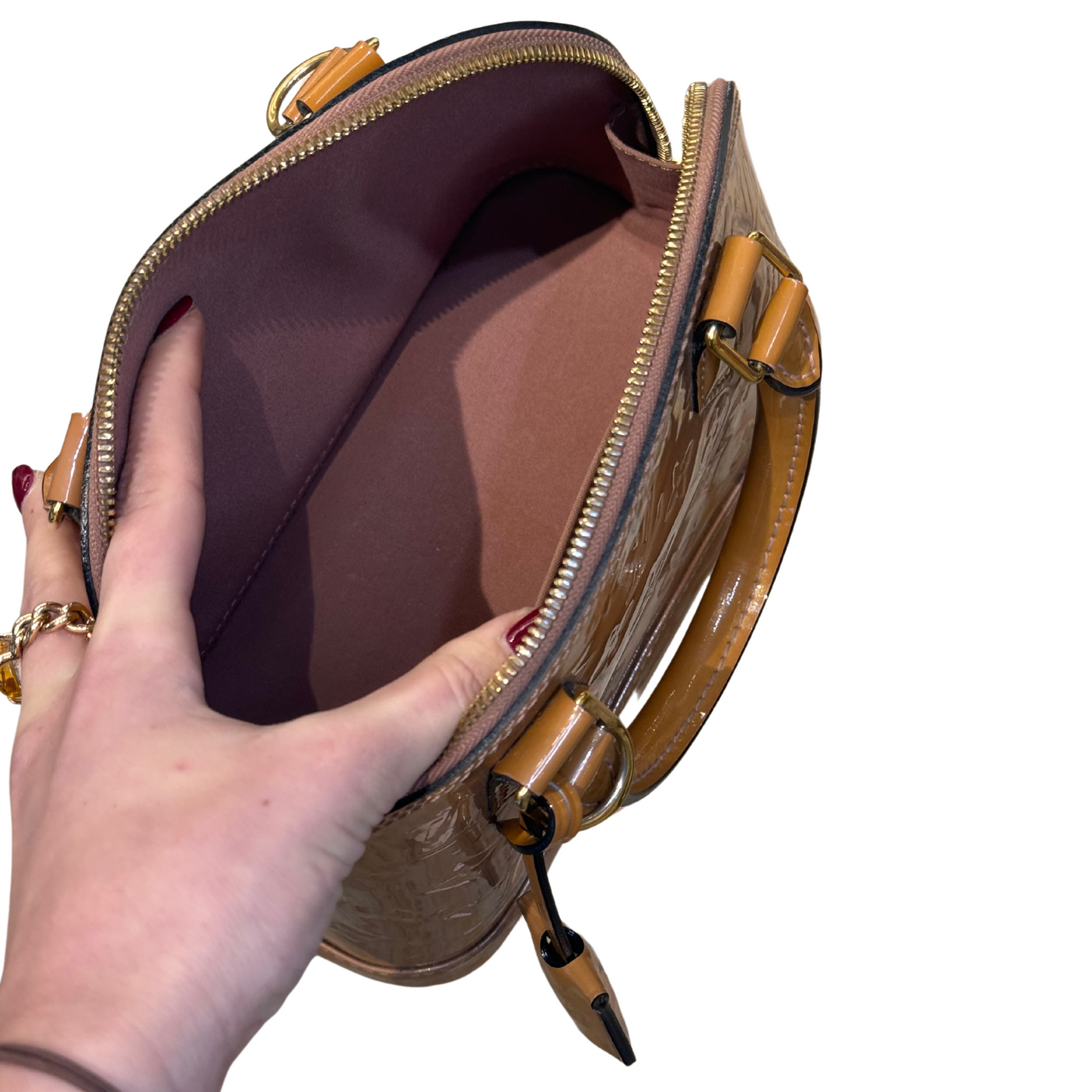 ALMA BB VERNIS ROSSA LOUIS VUITTON