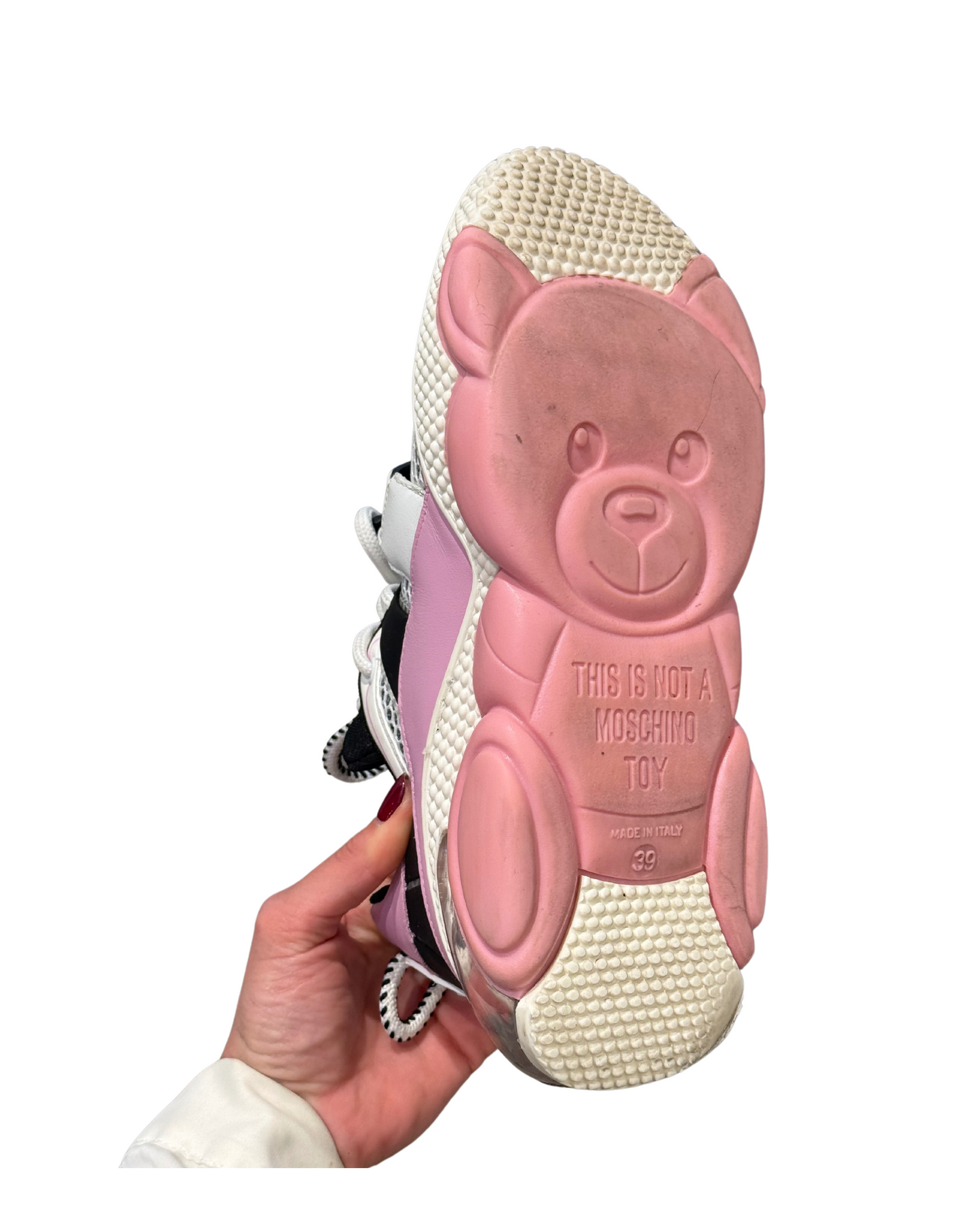 SNEAKERS DI MOSCHINO PINK TEDDY POP nr39