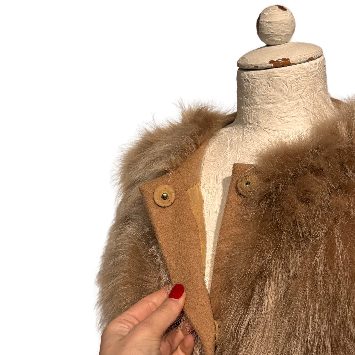 CAPPOTTO PELO DI VOLPE