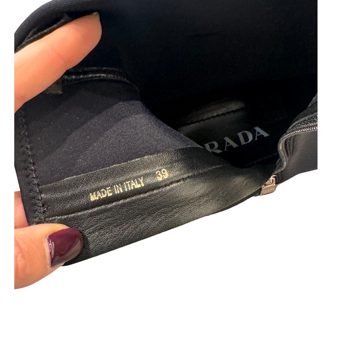 STIVALETTI PRADA NEOPRENE nr39