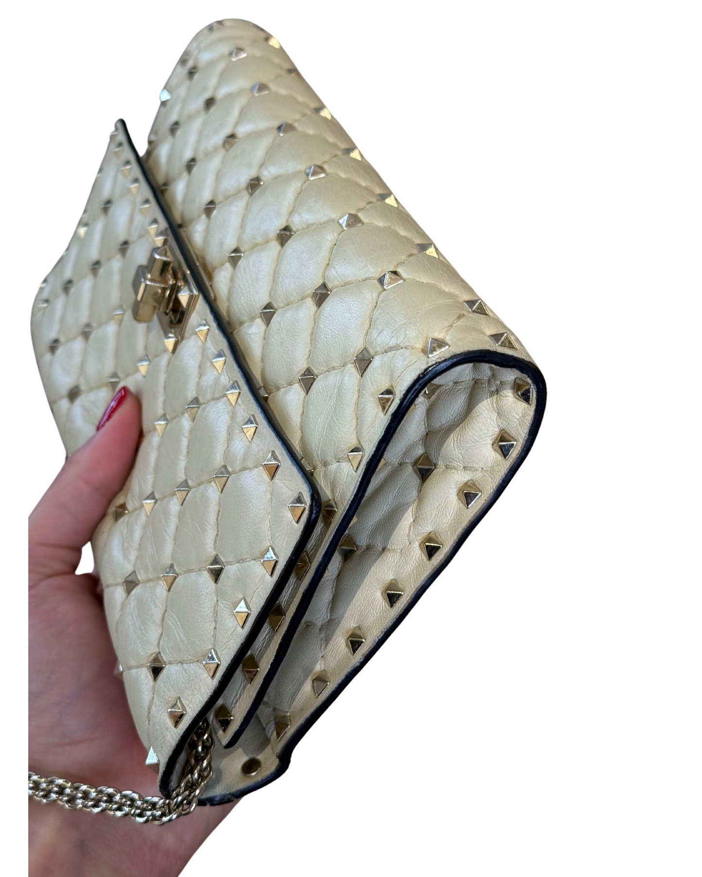 POCHETTE VALENTINO COLOR BURRO