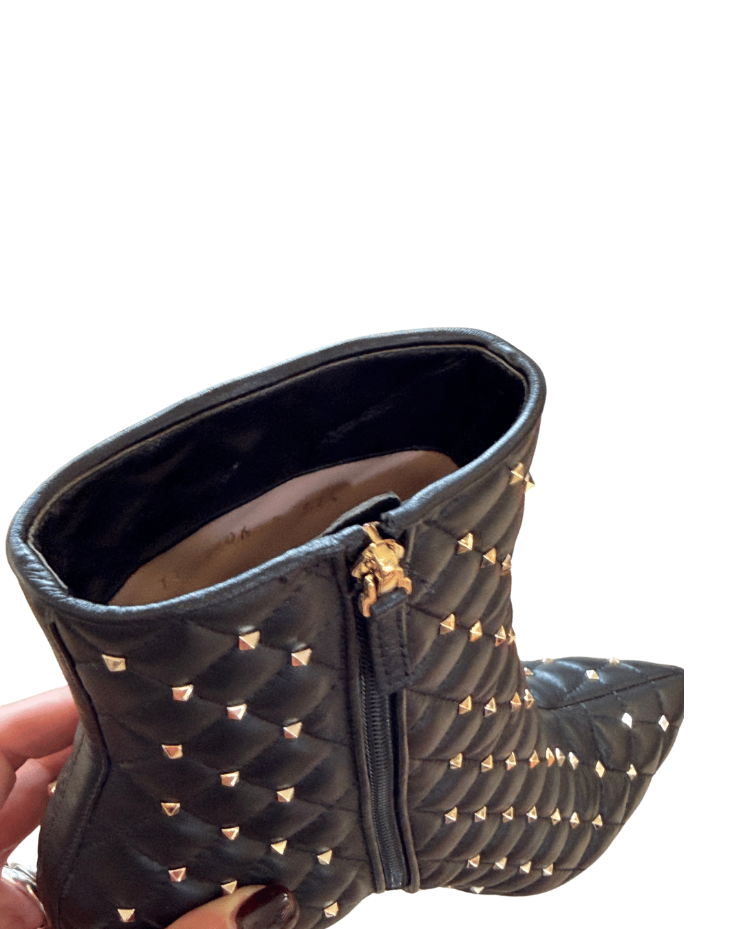 STIVALETTI SPIKE VALENTINO NERI Nr 37.5