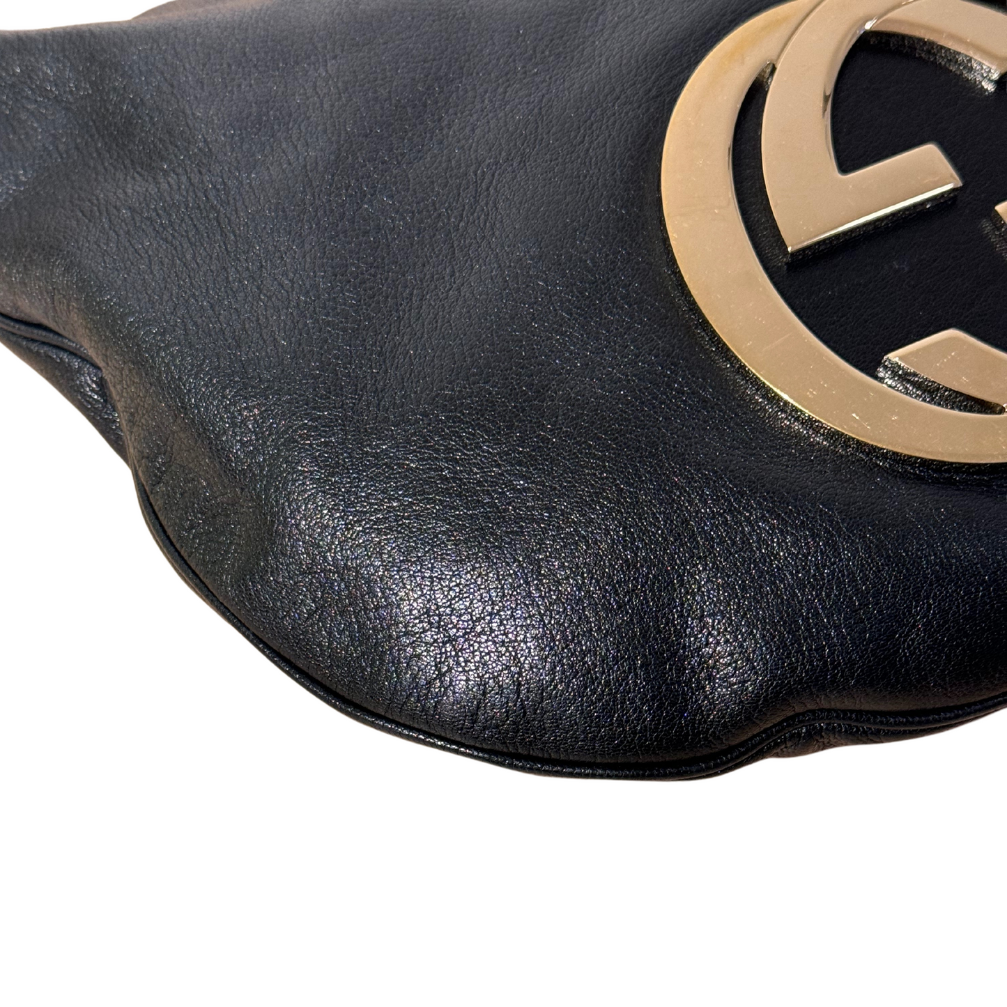 MEZZALUNA GUCCI IN PELLE
